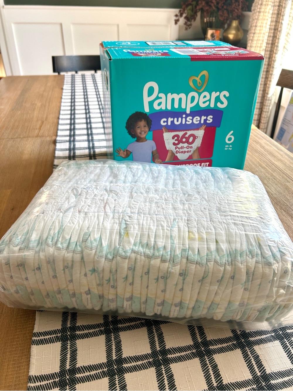 Pampers Cruisers 360° Size 6 Diapers, 40ct